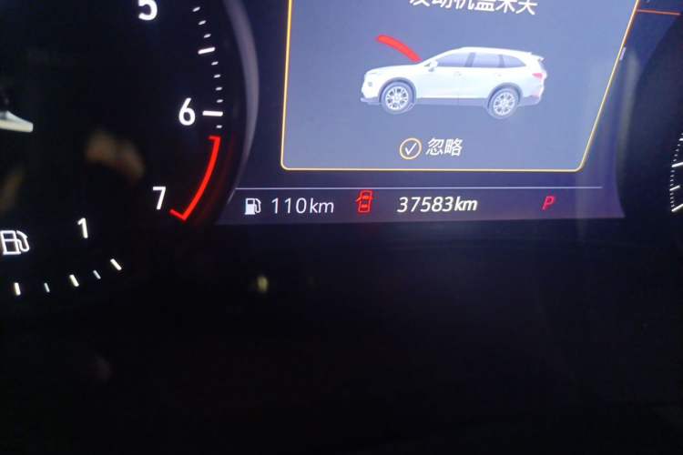 Used Buick Enclave 2022 652T 4x4 Prestige Flagship 6-Seater Odometer Close Up