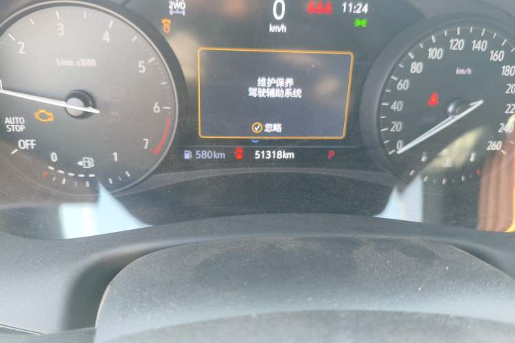 Used Buick Enclave 2022 652T 4x4 Prestige Flagship 7-Seater Odometer Close Up