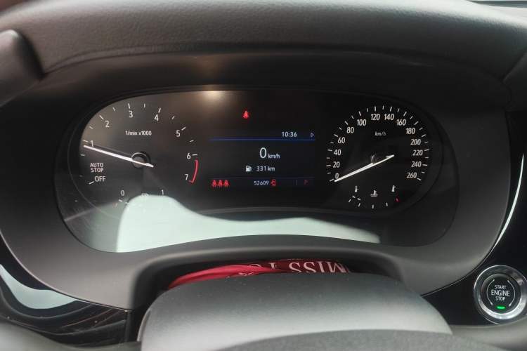 Used Buick Enclave 2022 652T Two-Wheel-Drive Prestige 7-Seater Odometer Close Up