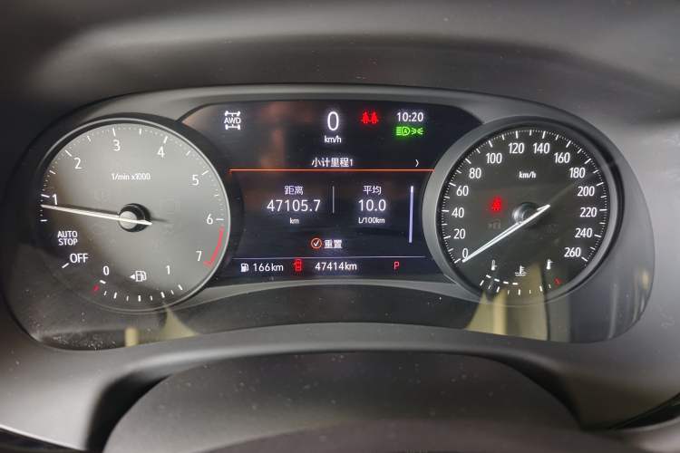 Used Buick Enclave 2022 652T 4x4 Prestige Flagship 6-Seater Odometer Close Up
