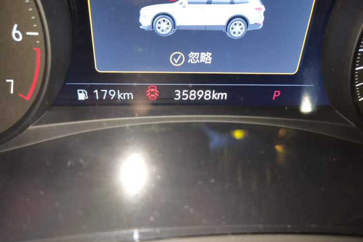 Used Buick Enclave 2022 652T 4x4 Prestige Flagship 7-Seater Odometer Close Up
