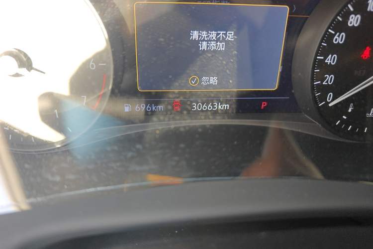 Used Buick Enclave 2022 652T 4x4 Prestige Flagship 7-Seater Odometer Close Up