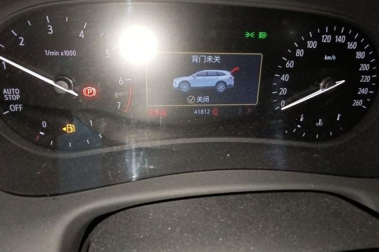 Used Buick Enclave 2022 652T Two-Wheel-Drive Prestige 7-Seater Odometer Close Up