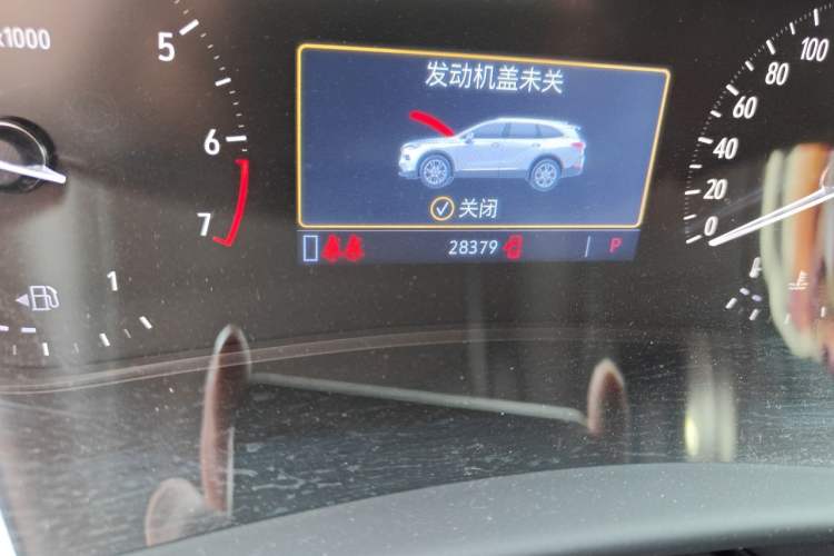 Used Buick Enclave 2022 652T Two-Wheel-Drive Prestige 7-Seater Odometer Close Up