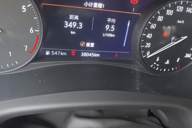 Used Buick Enclave 2022 652T 4x4 Prestige Flagship 7-Seater Odometer Close Up
