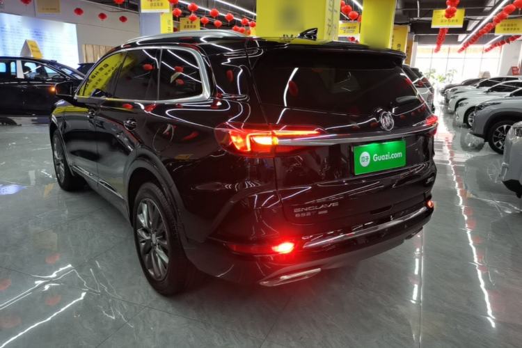 Used Buick Enclave 2022 652T Four-Wheel Drive Prestige 7-Seater Rear Left 45 Deg