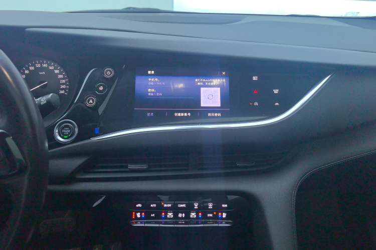 Used Buick Enclave 2022 652T Two-Wheel-Drive Prestige 7-Seater Audio And AC Panel