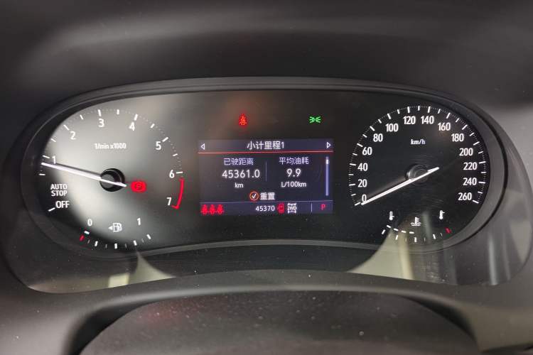 Used Buick Enclave 2022 652T Four-Wheel Drive Prestige 7-Seater Odometer Close Up