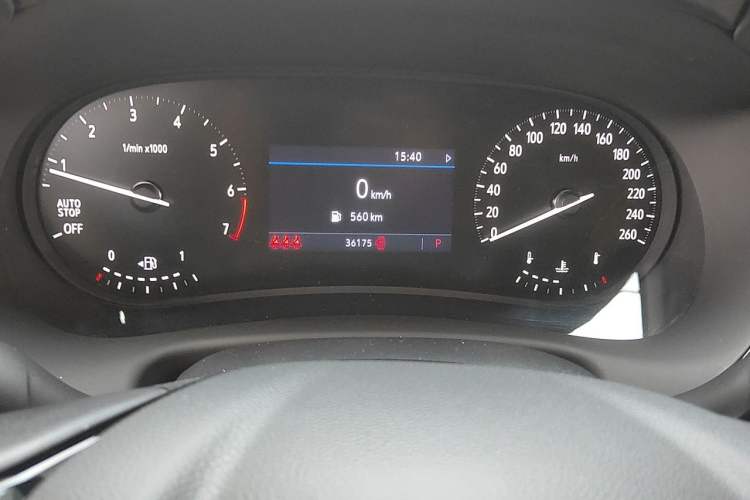 Used Buick Enclave 2022 652T Two-Wheel-Drive Prestige 7-Seater Odometer Close Up