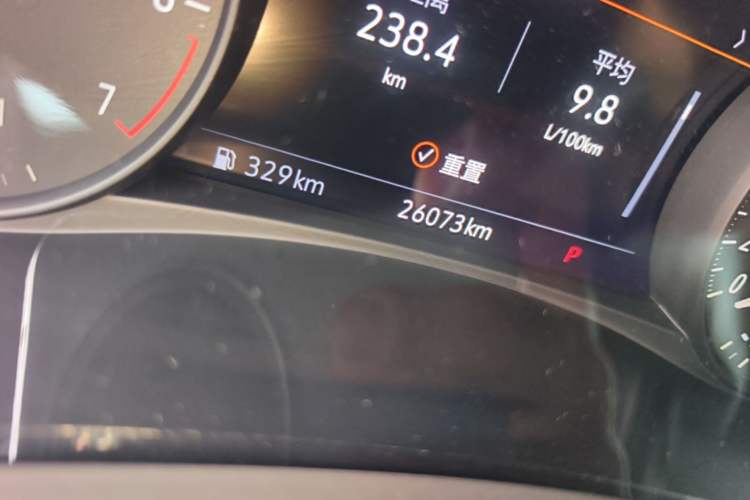Used Buick Enclave 2022 652T 4x4 Prestige Flagship 7-Seater Odometer Close Up