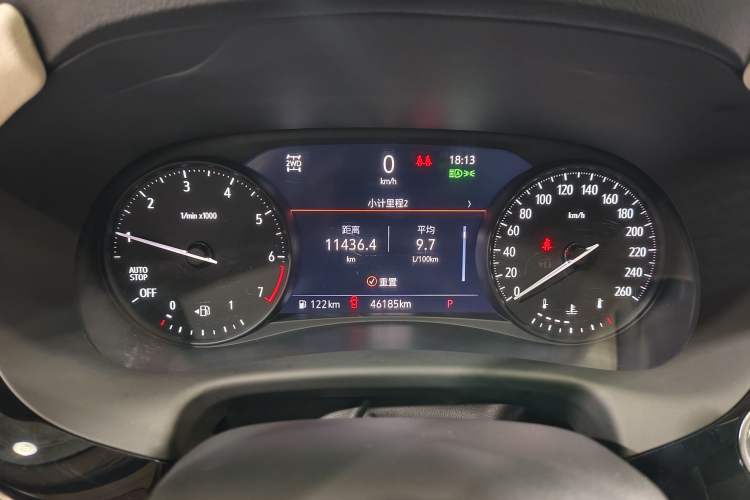Used Buick Enclave 2022 652T 4x4 Avenir 6-Seater Odometer Close Up
