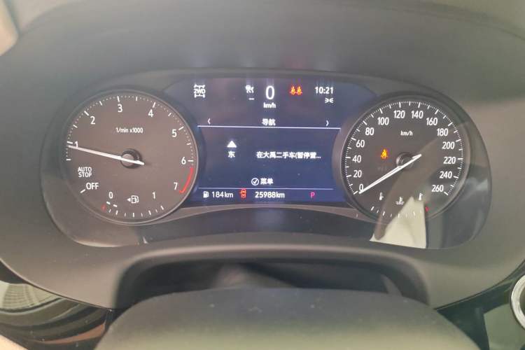 Used Buick Enclave 2022 652T 4x4 Avenir 6-Seater Odometer Close Up