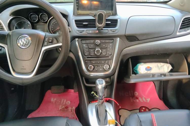 Used Buick Encore 2013 1.4T Automatic Two-Wheel Drive Elite Model Audio And AC Panel