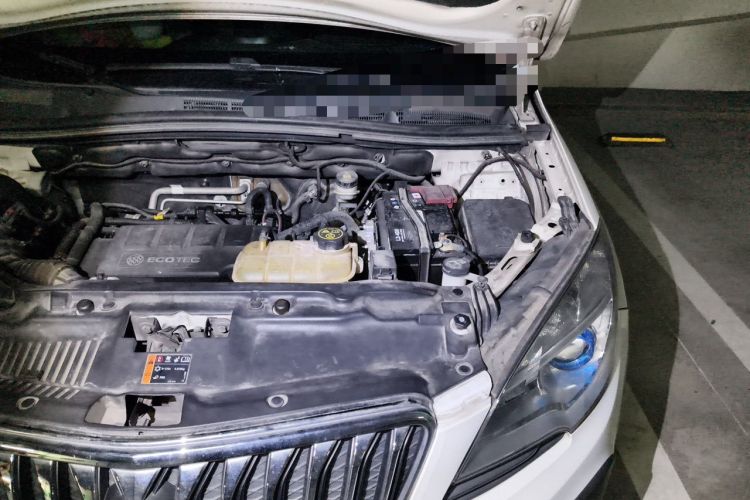 Used Buick Encore 2013 1.4T Automatic Two-Wheel Drive Elite Model Engine Bay Left