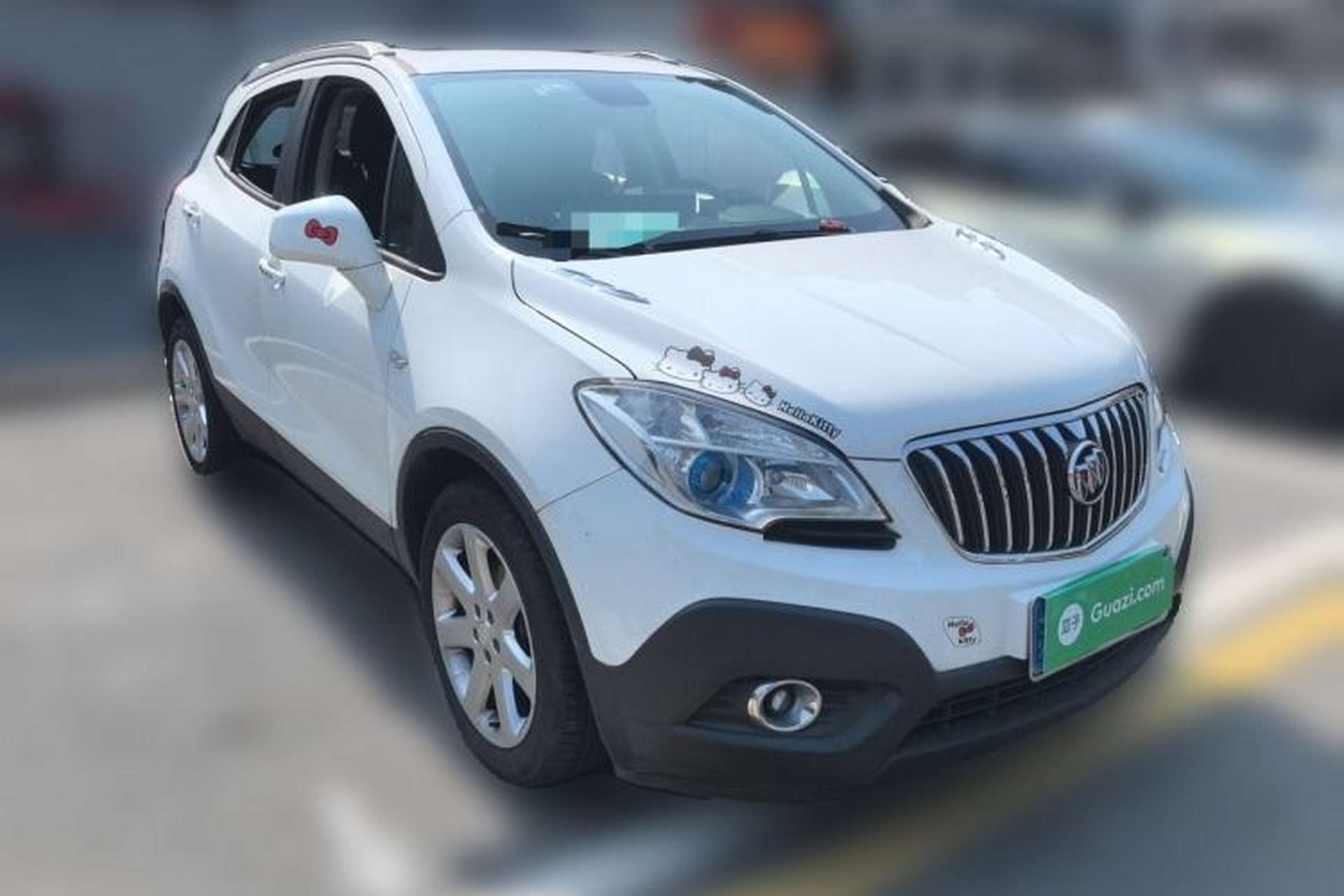Used Buick Encore 2013 1.4T Automatic Two-Wheel Drive Elite Model Front Right 45 Deg
