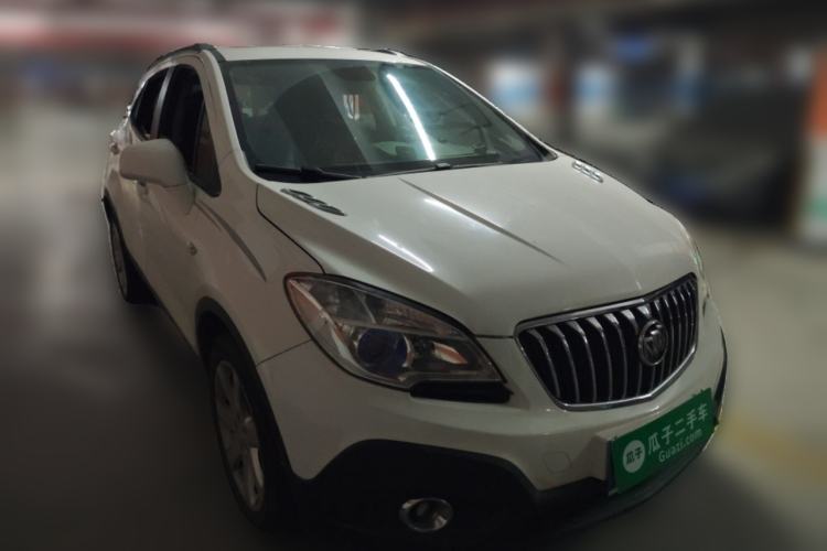 Used Buick Encore 2013 1.4T Automatic Two-Wheel Drive Elite Model Front Right 45 Deg