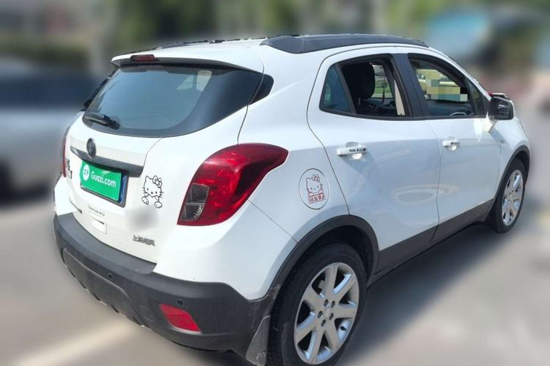 Used Buick Encore 2013 1.4T Automatic Two-Wheel Drive Elite Model Rear Right 45 Deg
