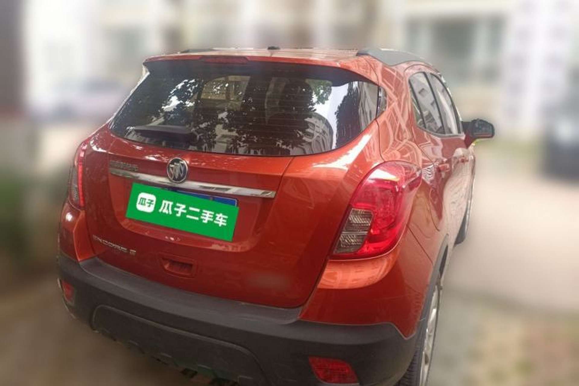 Used Buick Encore 2014 1.4T Automatic Two-Wheel Drive Urban Elite Model Rear Right 45 Deg