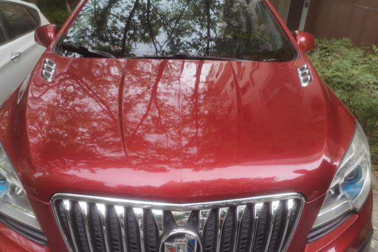 Used Buick Encore 2014 1.4T Automatic Two-Wheel Drive Urban Elite Model Engine Bay