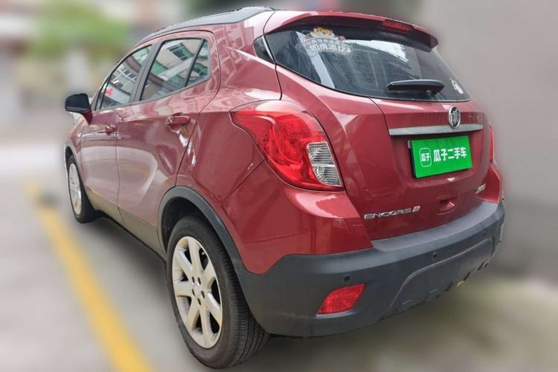 Used Buick Encore 2014 1.4T Automatic Two-Wheel Drive Urban Elite Model Rear Left 45 Deg
