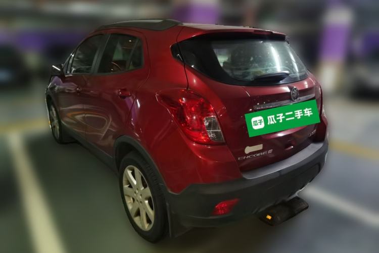 Used Buick Encore 2014 1.4T Automatic Two-Wheel Drive Urban Elite Model Rear Left 45 Deg