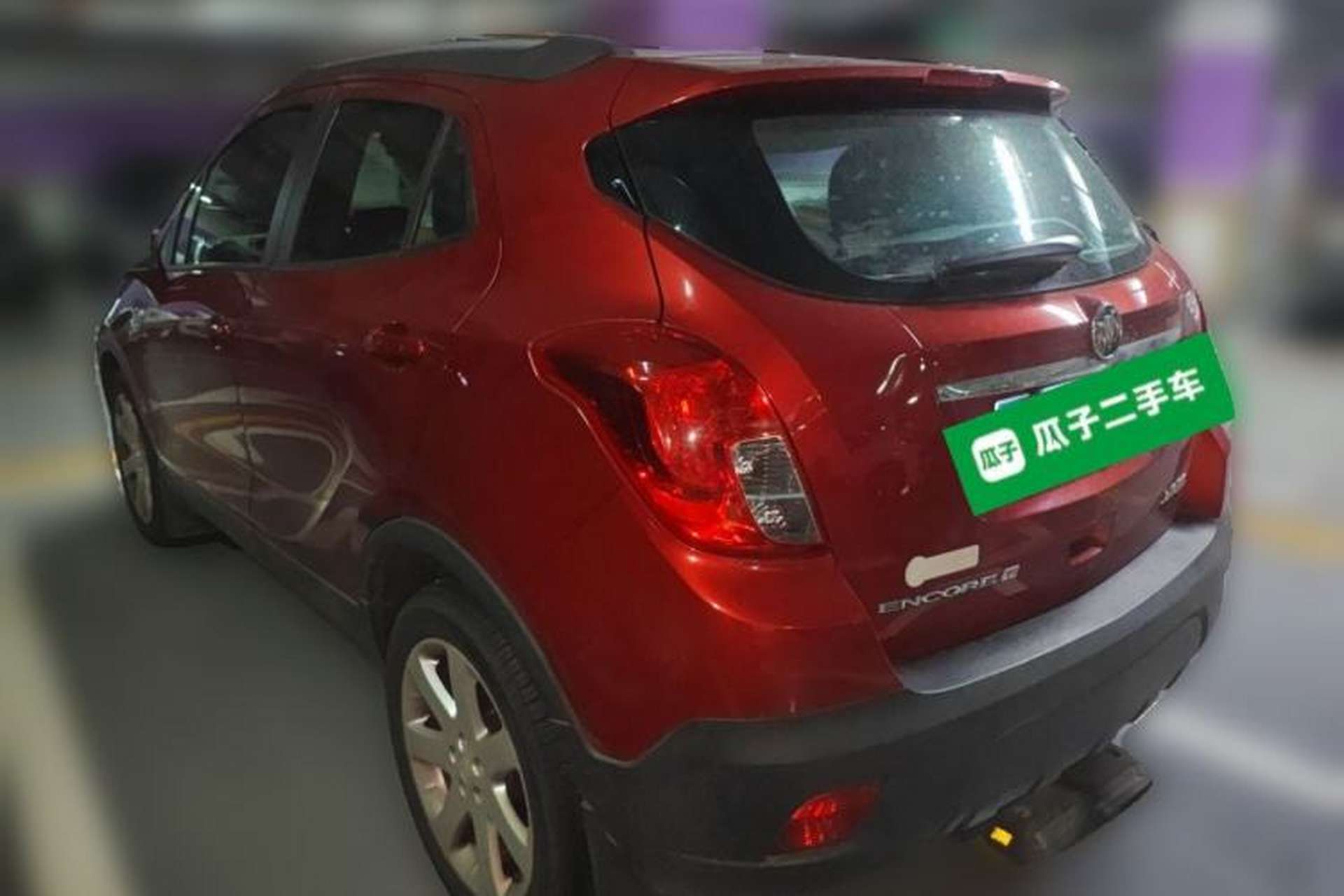 Used Buick Encore 2014 1.4T Automatic Two-Wheel Drive Urban Elite Model Rear Left 45 Deg