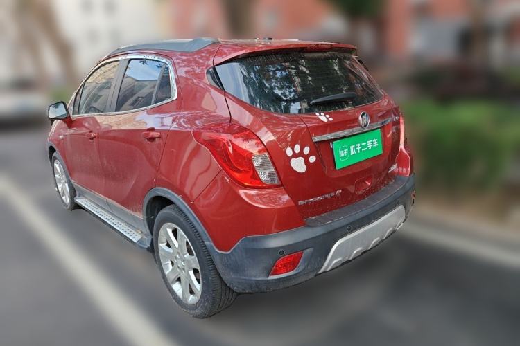 Used Buick Encore 2014 1.4T Automatic Two-Wheel Drive Urban Elite Model Rear Left 45 Deg