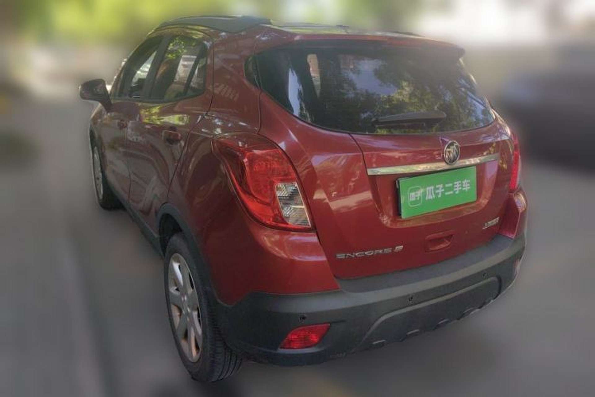 Used Buick Encore 2014 1.4T Automatic Two-Wheel Drive Urban Elite Model Rear Left 45 Deg