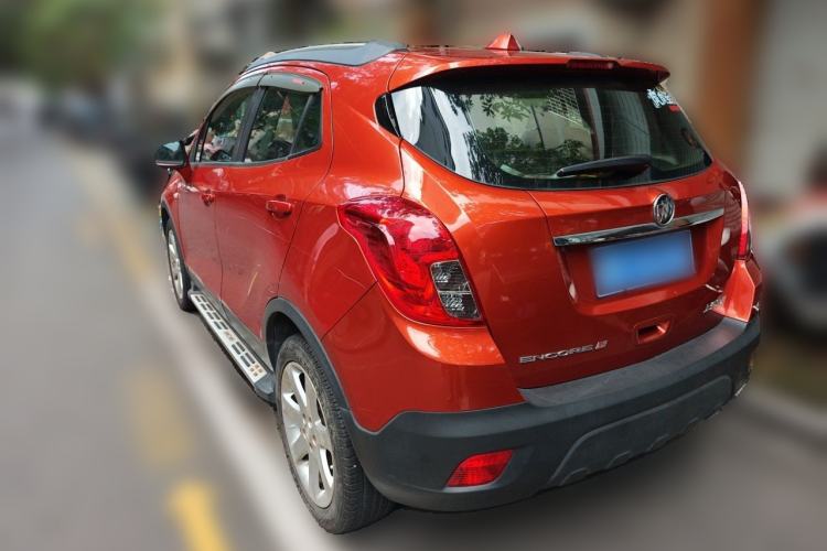 Used Buick Encore 2014 1.4T Automatic Two-Wheel Drive Urban Elite Model Rear Left 45 Deg