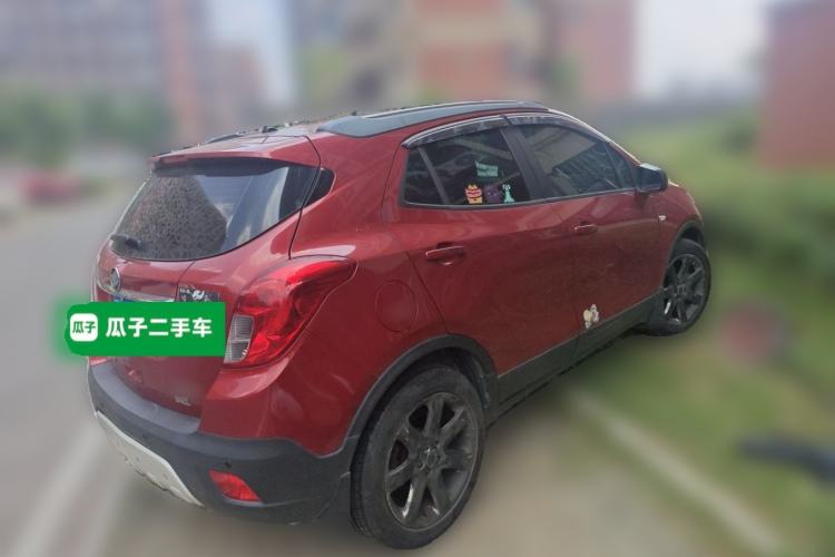 Used Buick Encore 2014 1.4T Automatic Two-Wheel Drive Urban Elite Model Rear Right 45 Deg