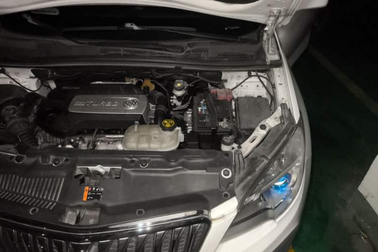 Used Buick Encore 2014 1.4T Automatic Two-Wheel Drive Urban Elite Model Engine Bay Left