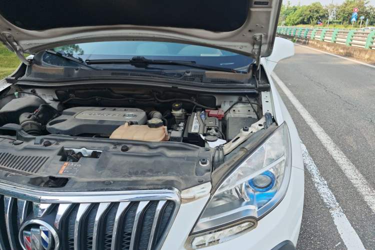 Used Buick Encore 2014 1.4T Automatic Two-Wheel Drive Urban Elite Model Engine Bay Left
