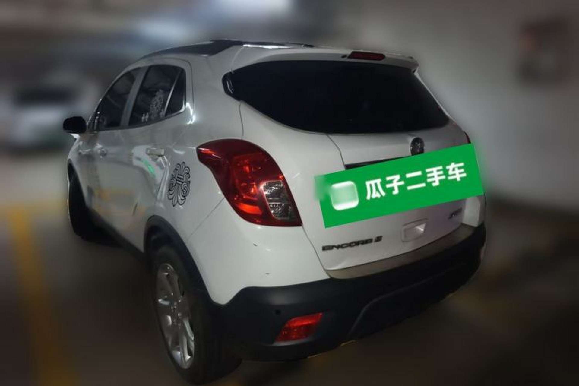 Used Buick Encore 2014 1.4T Automatic Two-Wheel Drive Urban Elite Model Rear Left 45 Deg