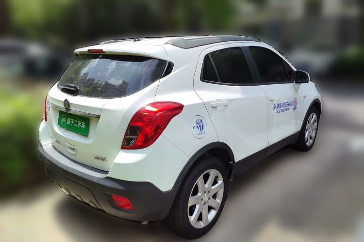 Used Buick Encore 2014 1.4T Automatic Two-Wheel Drive Urban Elite Model Rear Right 45 Deg
