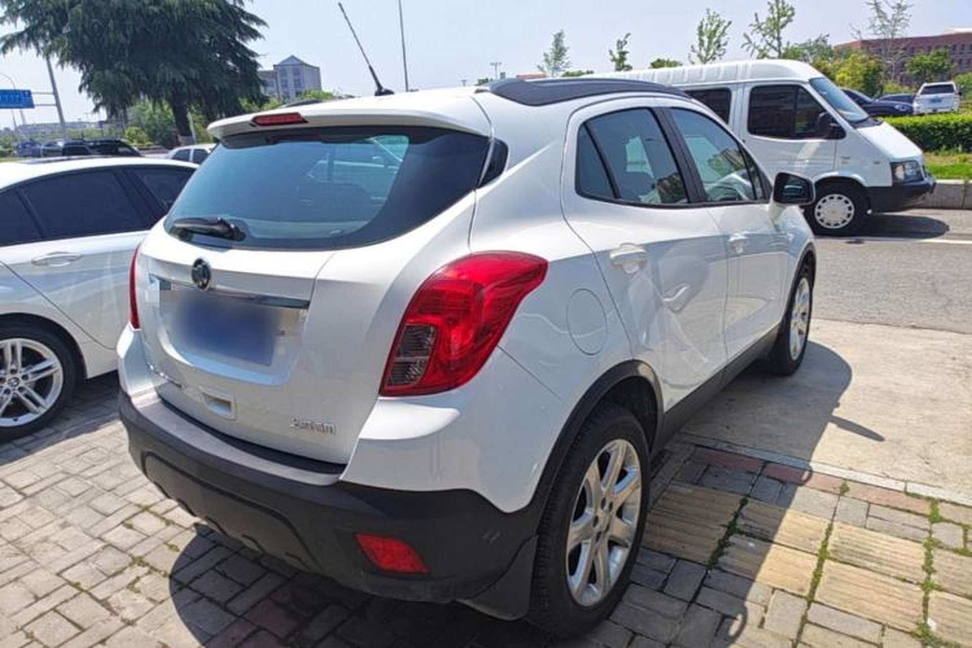 Used Buick Encore 2014 1.4T Automatic Two-Wheel Drive Urban Elite Model Rear Right 45 Deg