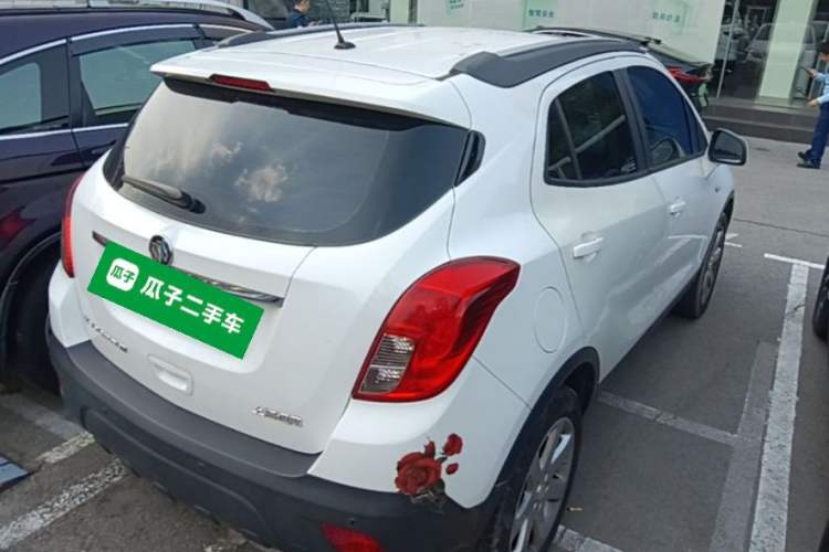Used Buick Encore 2014 1.4T Automatic Two-Wheel Drive Urban Elite Model Rear Right 45 Deg