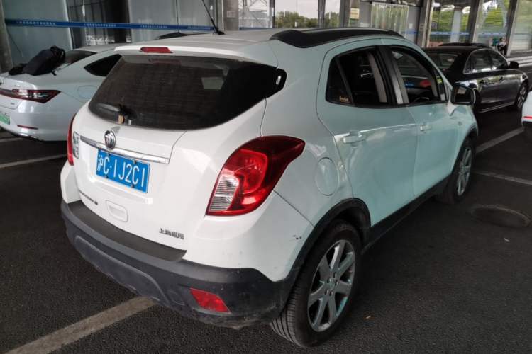 Used Buick Encore 2014 1.4T Automatic Two-Wheel Drive Urban Elite Model Rear Right 45 Deg