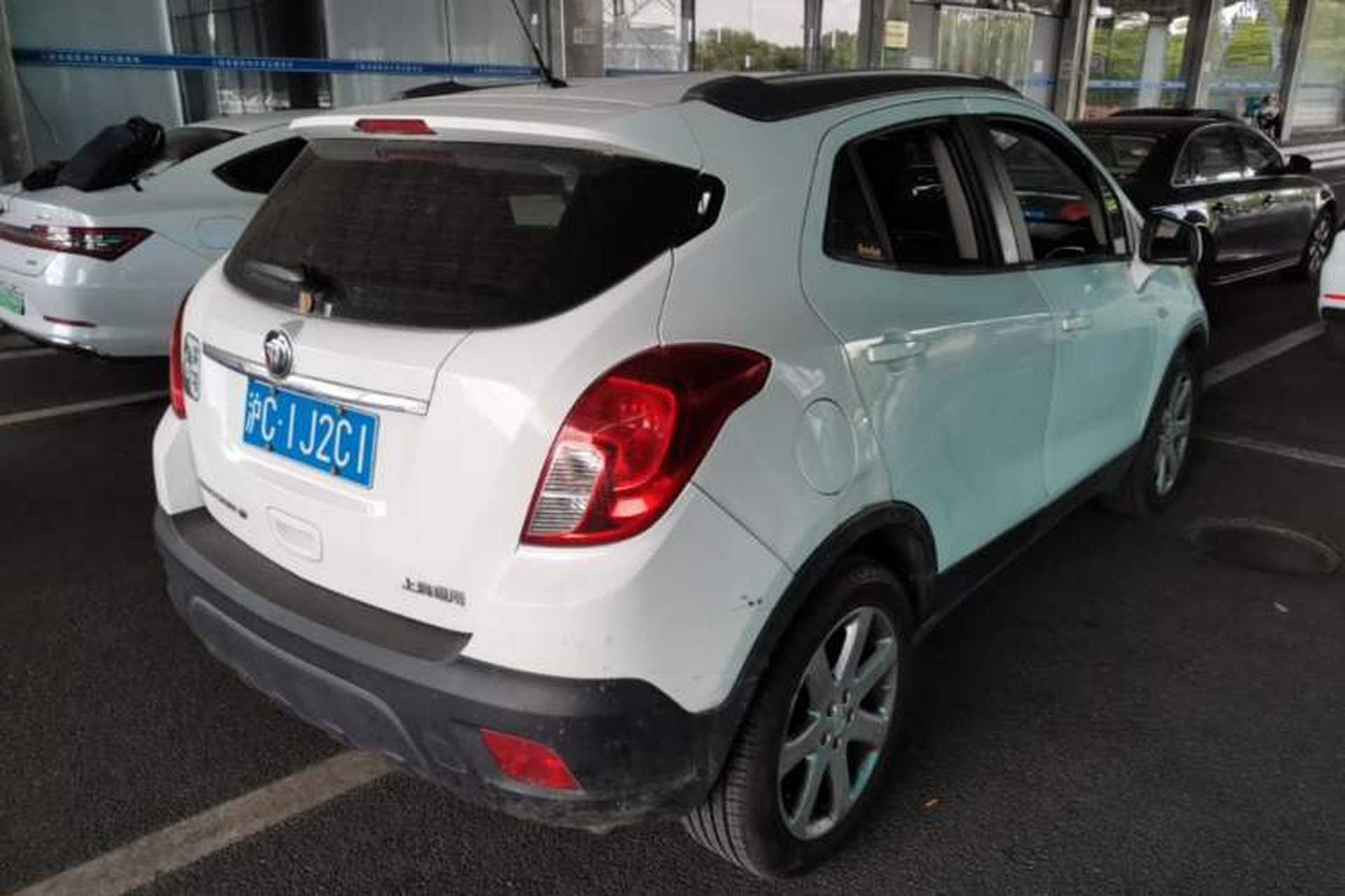 Used Buick Encore 2014 1.4T Automatic Two-Wheel Drive Urban Elite Model Rear Right 45 Deg