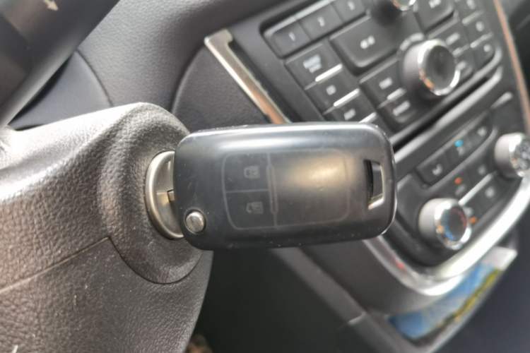 Used Buick Encore 2014 1.4T Automatic Two-Wheel Drive Urban Elite Model Vehicle Key