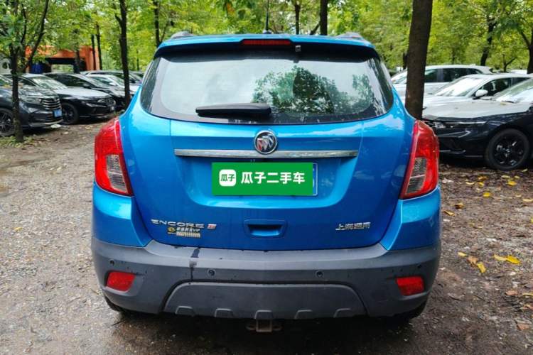 Used Buick Encore 2015 1.4T Automatic Two-Wheel Drive Urban Elite Version Rear