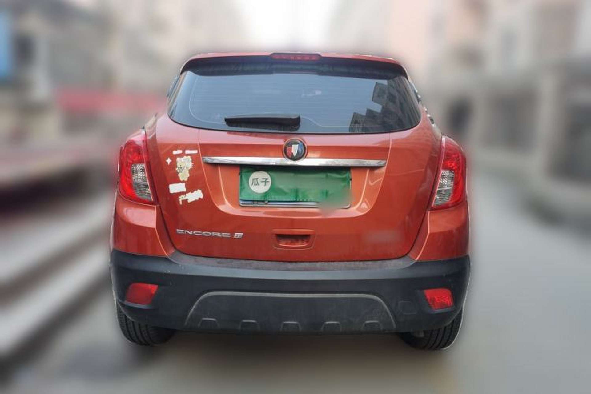 Used Buick Encore 2015 1.4T Automatic Two-Wheel Drive Urban Elite Version Rear