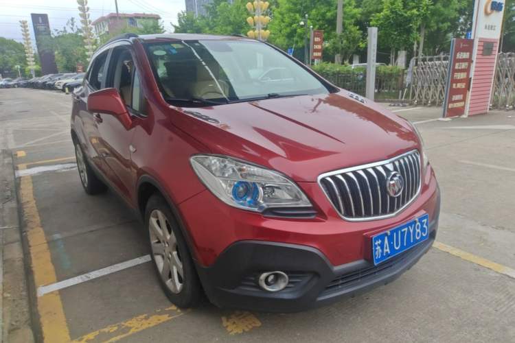 Used Buick Encore 2015 1.4T Automatic Two-Wheel Drive Urban Elite Version Front Right 45 Deg