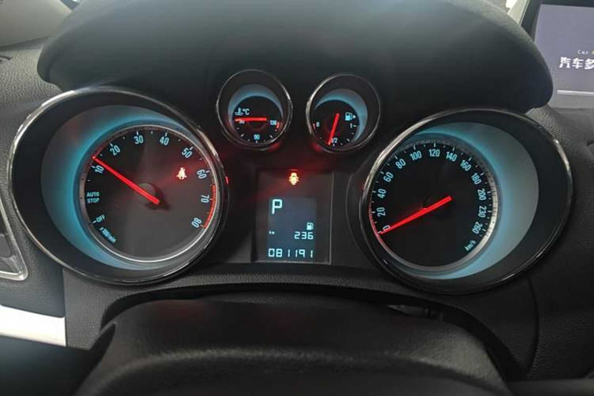 Used Buick Encore 2015 1.4T Automatic Two-Wheel Drive Urban Elite Version Instrument Cluster