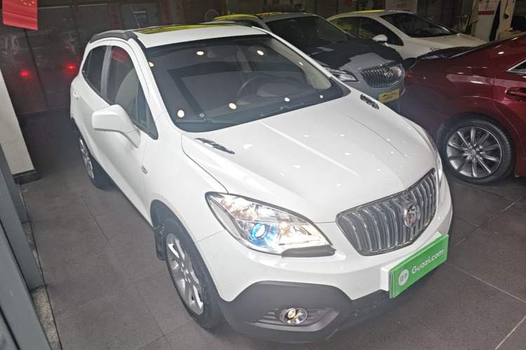 Used Buick Encore 2015 1.4T Automatic Two-Wheel Drive Urban Elite Version Front Right 45 Deg