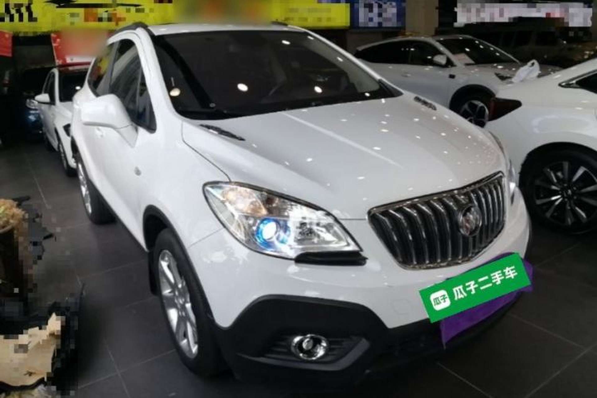 Used Buick Encore 2015 1.4T Automatic Two-Wheel Drive Urban Elite Version Front Right 45 Deg