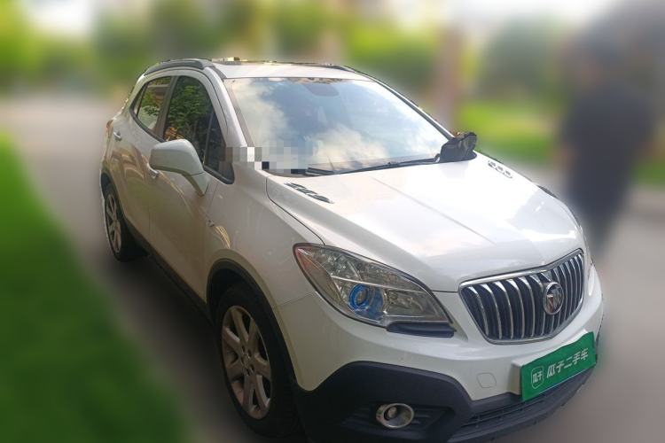 Used Buick Encore 2015 1.4T Automatic Two-Wheel Drive Urban Elite Version Front Right 45 Deg