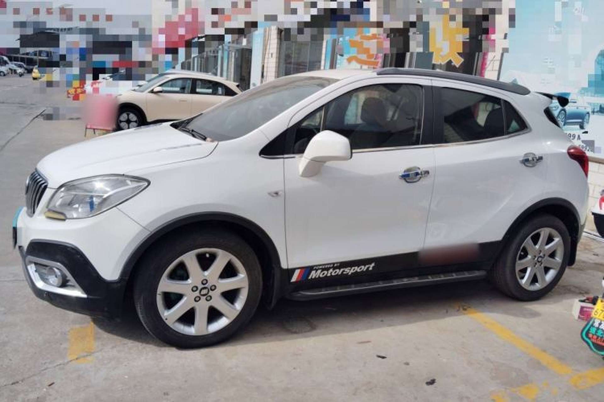 Used Buick Encore 2015 1.4T Automatic Two-Wheel Drive Urban Elite Version Left Side