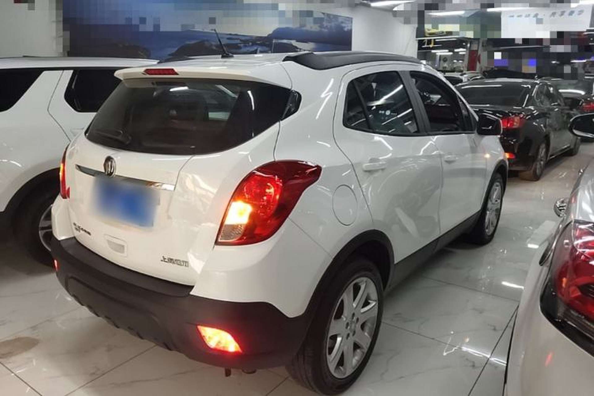 Used Buick Encore 2015 1.4T Automatic Two-Wheel Drive Urban Elite Version Rear Right 45 Deg