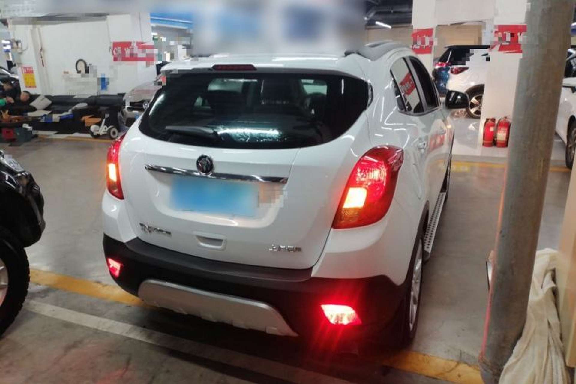 Used Buick Encore 2015 1.4T Automatic Two-Wheel Drive Urban Elite Version Rear Right 45 Deg