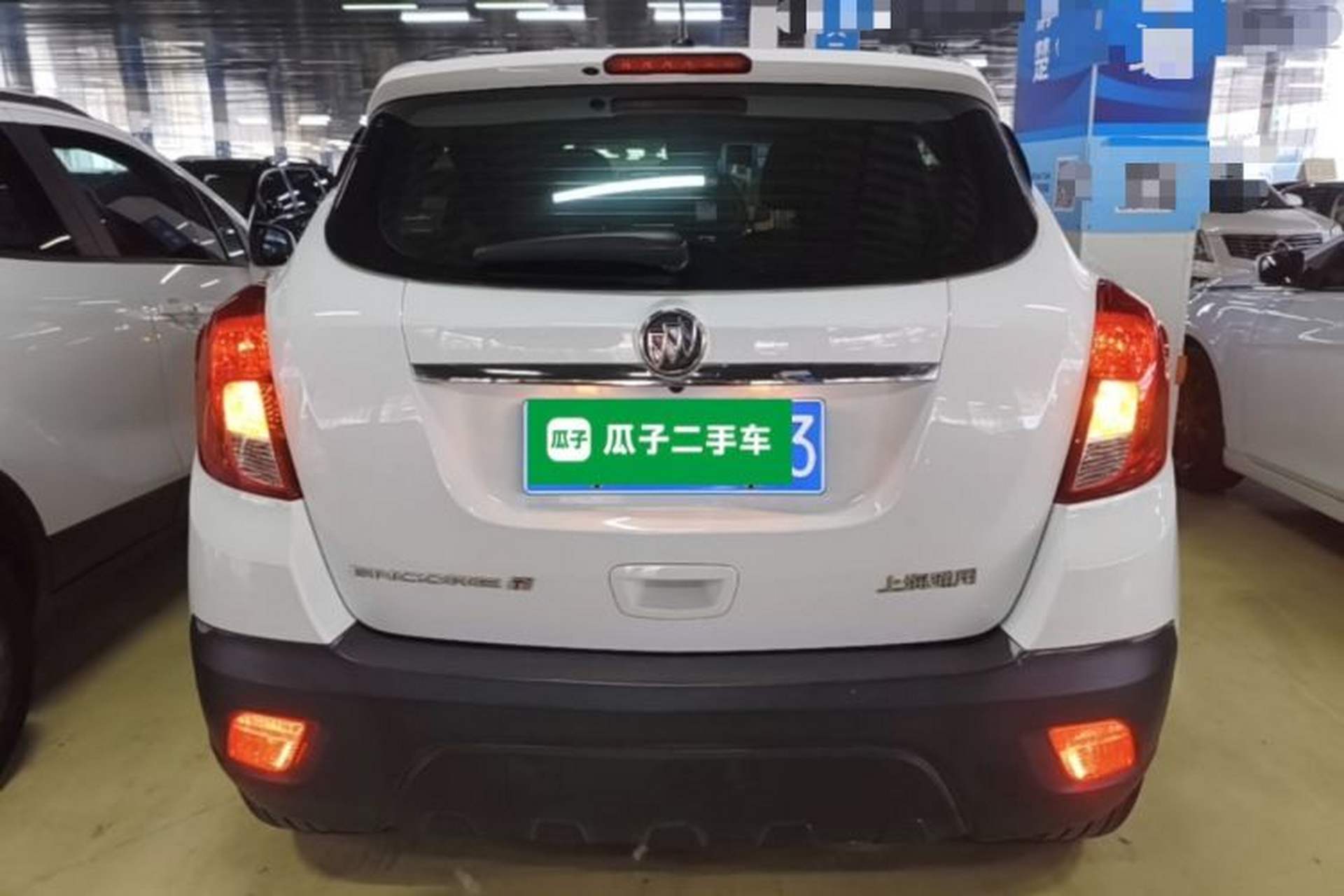 Used Buick Encore 2015 1.4T Automatic Two-Wheel Drive Urban Elite Version Rear